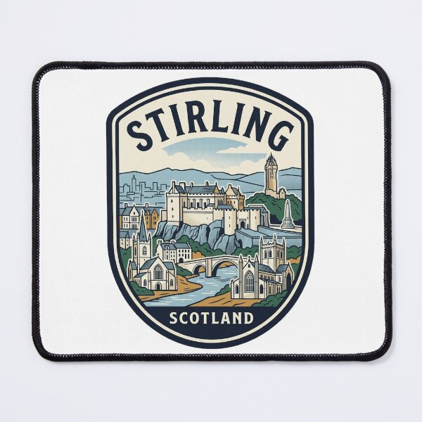 Item preview, Stirling Scotland Vintage Travel Badge designed and sold by k3rstman1.