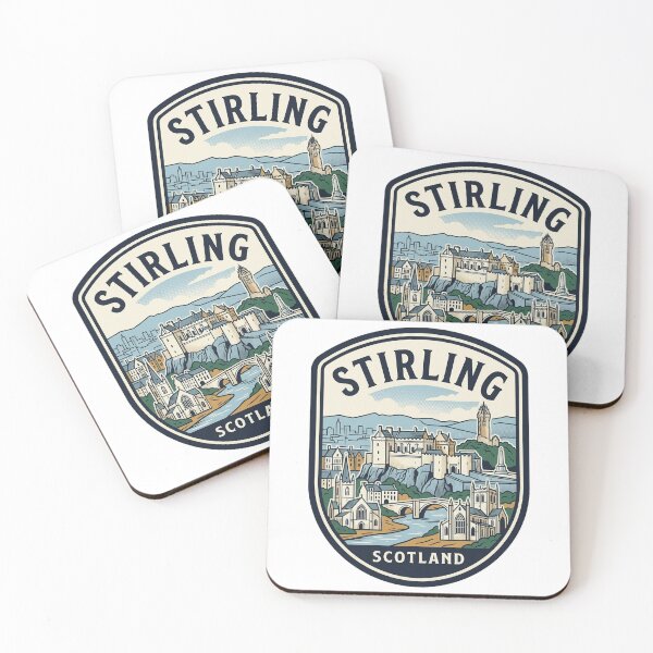 Item preview, Stirling Scotland Vintage Travel Badge designed and sold by k3rstman1.