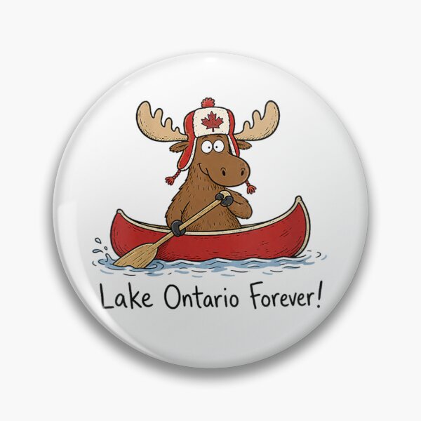 Item preview, Lake Ontario Moose Canoe Forever Vintage Outdoors designed and sold by Abigaildixon92.