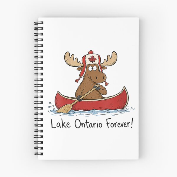 Item preview, Lake Ontario Moose Canoe Forever Vintage Outdoors designed and sold by Abigaildixon92.