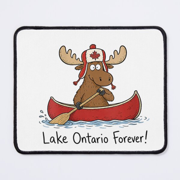 Item preview, Lake Ontario Moose Canoe Forever Vintage Outdoors designed and sold by Abigaildixon92.