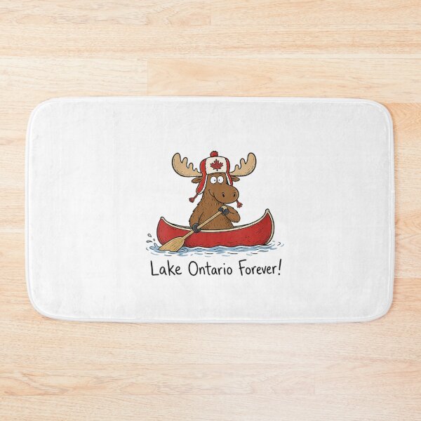 Item preview, Lake Ontario Moose Canoe Forever Vintage Outdoors designed and sold by Abigaildixon92.