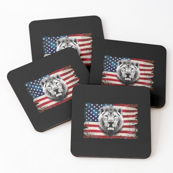Item preview, Lion American Flag Pride designed and sold by JasminWoodward.