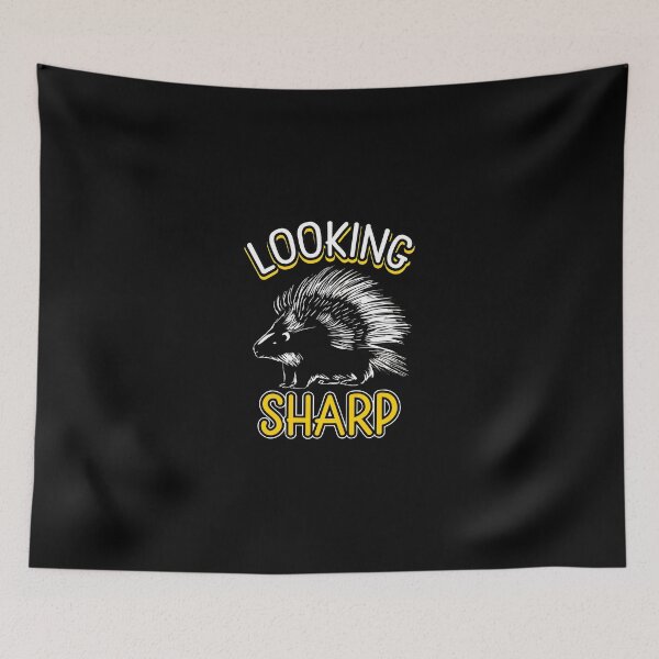 Item preview, Looking Sharp Porcupine Pun Animal Wildlife designed and sold by SantinoRasmu.