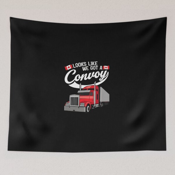 Item preview, Looks Like We Got A Convoy Canadian Truck Design designed and sold by CristopherGould.