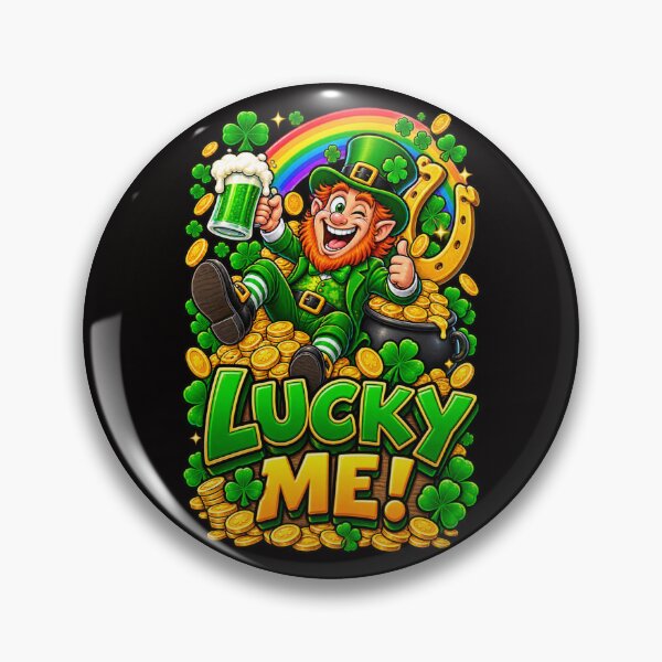 Item preview, Lucky Me Funny Leprechaun Cartoon designed and sold by BluntLines.