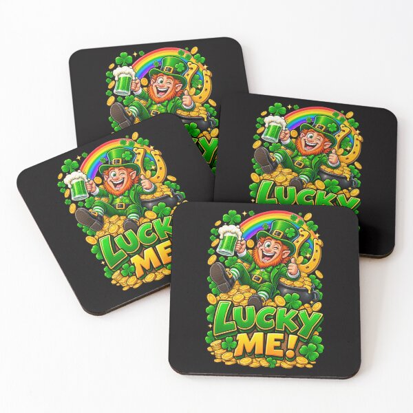 Item preview, Lucky Me Funny Leprechaun Cartoon designed and sold by takeitliterally.com.