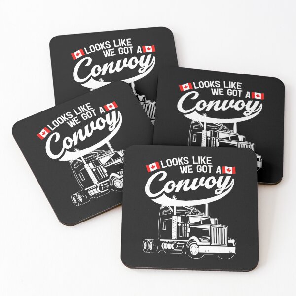 Item preview, Looks Like We Got A Convoy Canadian Truck Design designed and sold by JasminWoodward.