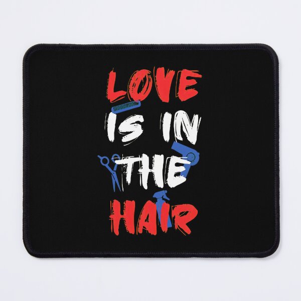 Item preview, Love Is In The Hair Barber Stylist Gift designed and sold by SantinoRasmu.