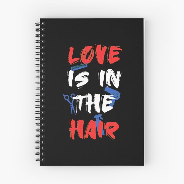 Item preview, Love Is In The Hair Barber Stylist Gift designed and sold by SantinoRasmu.