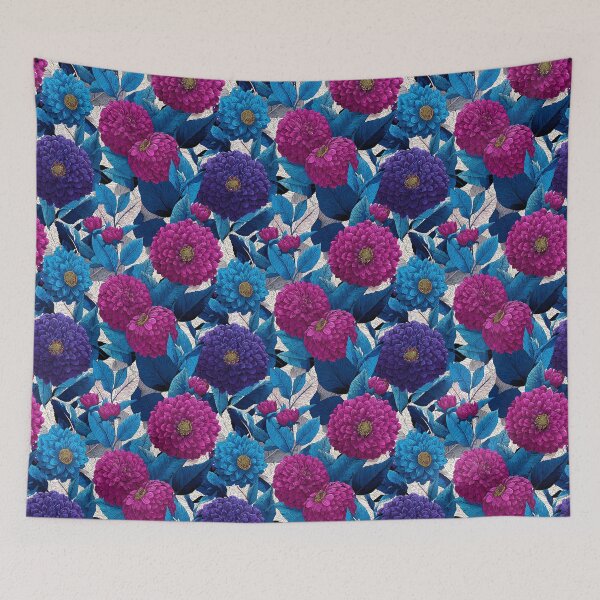 Item preview, Soft Zinnia Flower - Tropical Flower Pattern - Gift Ideas For Mom designed and sold by RoyalStarsPatts.