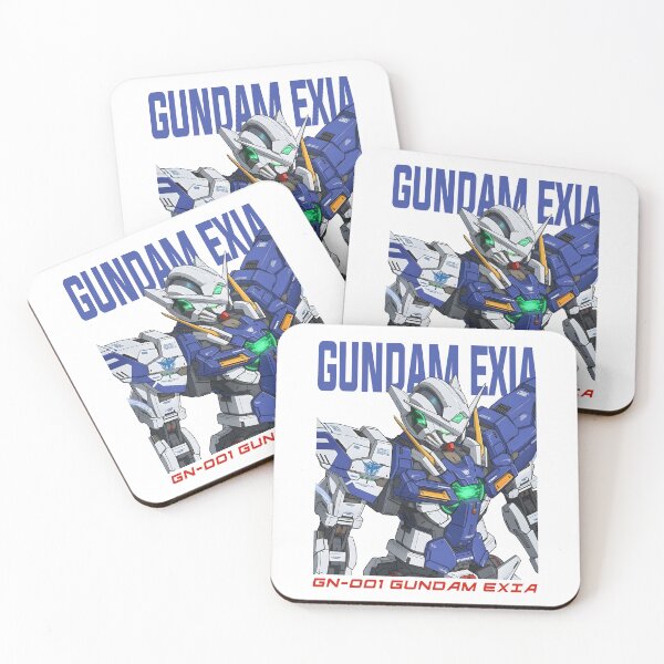 Item preview, vector art GN-001 Gundam Exia artwork ink mecha design illustration full colour designed and sold by sabartgunpla.