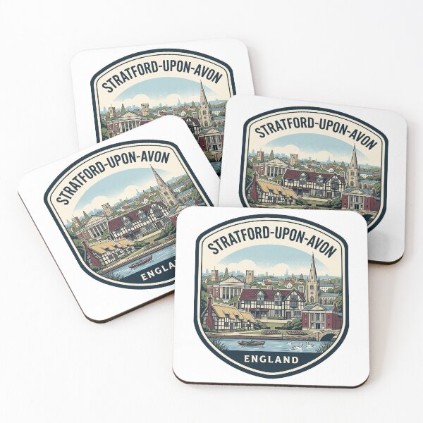 Item preview, Stratford-upon-Avon England Vintage Travel Badge designed and sold by k3rstman1.