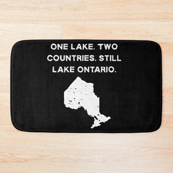 Item preview, Lake Ontario One Lake Two Countries Vintage Map designed and sold by Abigaildixon92.