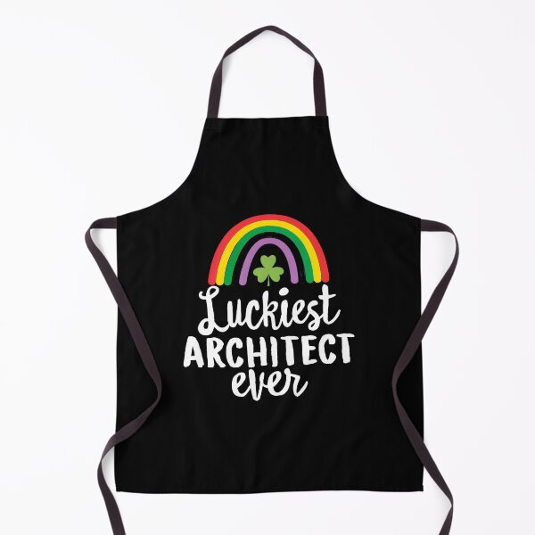 Item preview, Luckiest Architect Ever Rainbow Shamrock designed and sold by SantinoRasmu.