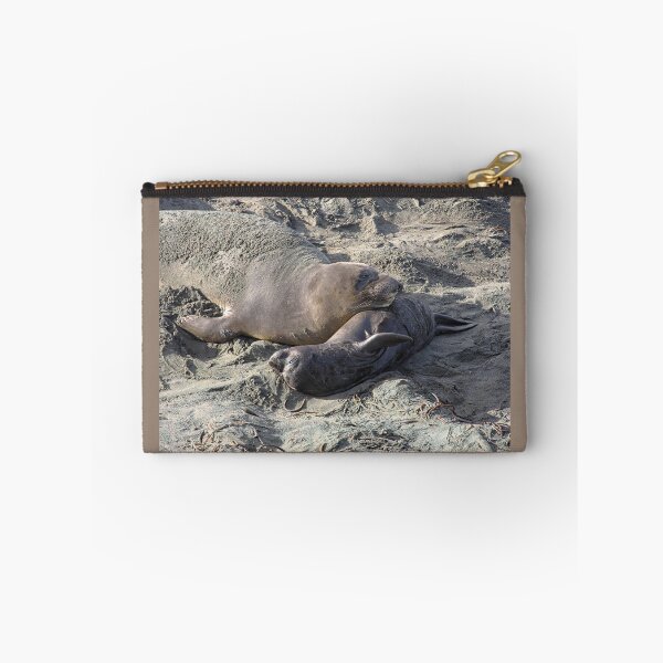 Item preview, Young Elephant Seal Pup with Mom designed and sold by CarolM.