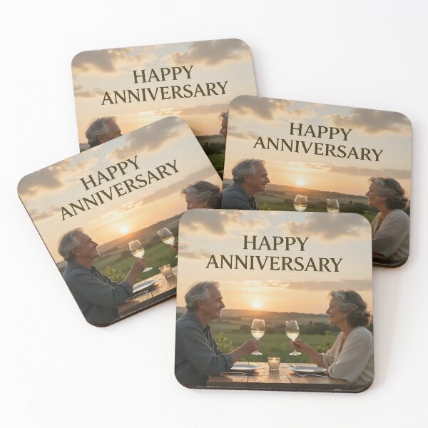 Item preview, Happy Anniversary – Romantic Wine Celebration designed and sold by Nomad-Maynard.