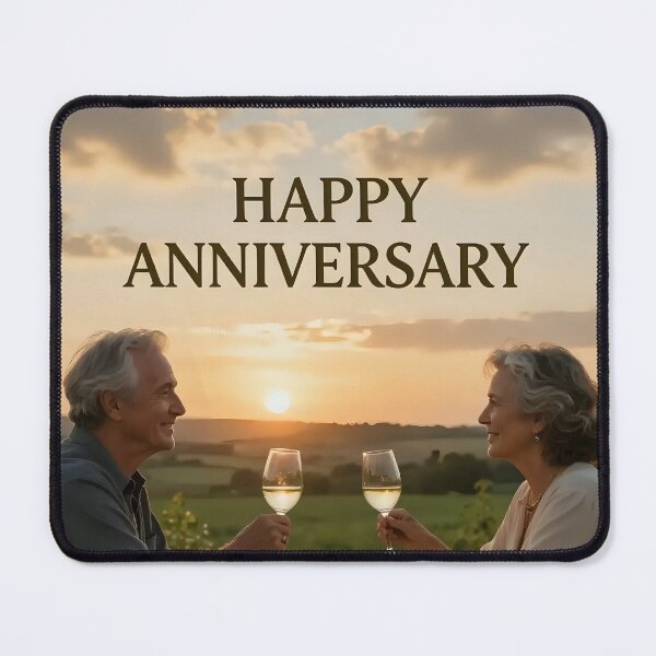 Item preview, Happy Anniversary – Romantic Wine Celebration designed and sold by Nomad-Maynard.