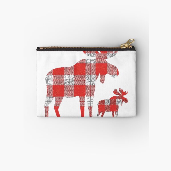 Item preview, Sister Moose Buffalo Plaid Moose Family designed and sold by lht6474.