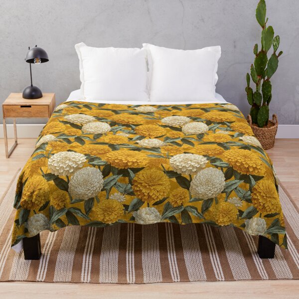 Item preview, Bold Zinnia Texture - Hawaiian Flower Pattern - Gift Ideas For Women designed and sold by RoyalStarsPatts.