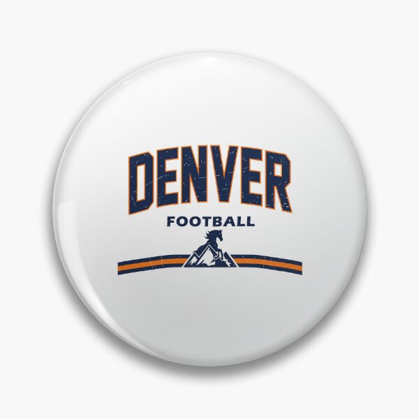 Item preview, Denver Football Retro Mountain Graphic designed and sold by sionOberst01.