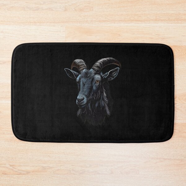 Item preview, Majestic Black Goat Head Art designed and sold by JasminWoodward.