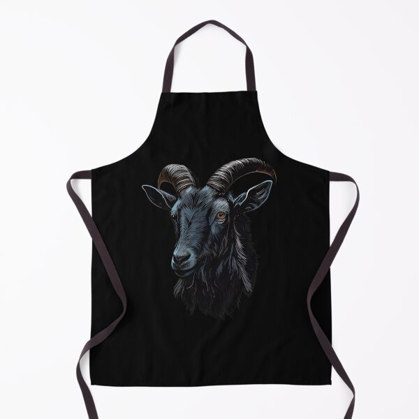 Item preview, Majestic Black Goat Head Art designed and sold by JasminWoodward.