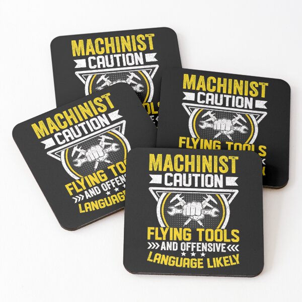 Item preview, Machinist Caution Flying Tools Language Likely designed and sold by SantinoRasmu.