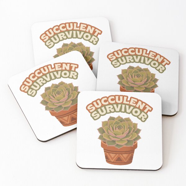 Item preview, Succulent Survivor Funny Plant Parent Boho Desert Botany Gift designed and sold by WorldShop17.