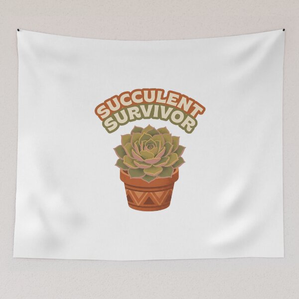 Item preview, Succulent Survivor Funny Plant Parent Boho Desert Botany Gift designed and sold by WorldShop17.