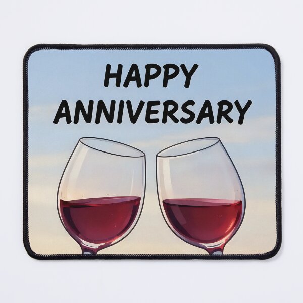 Item preview, Happy Anniversary – Romantic Wine Celebration designed and sold by Nomad-Maynard.