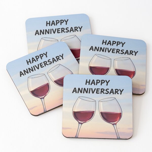 Item preview, Happy Anniversary – Romantic Wine Celebration designed and sold by Nomad-Maynard.