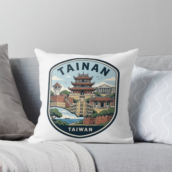 Item preview, Tainan Taiwan Vintage Travel Badge designed and sold by k3rstman1.