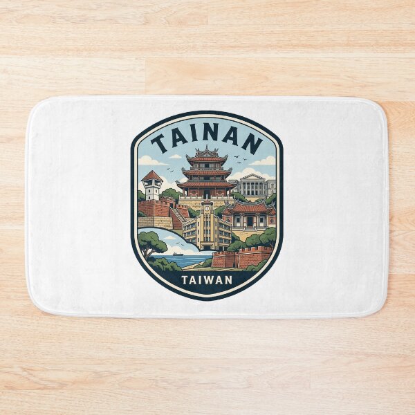 Item preview, Tainan Taiwan Vintage Travel Badge designed and sold by k3rstman1.
