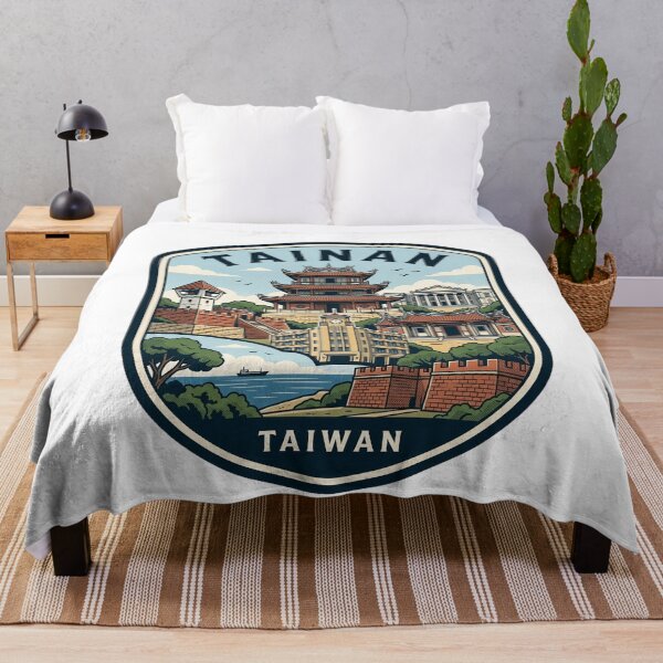 Item preview, Tainan Taiwan Vintage Travel Badge designed and sold by k3rstman1.