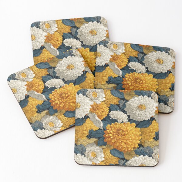 Item preview, Edgy Zinnia Texture  - Birth Flower Pattern - Gift Sets For Women designed and sold by RoyalStarsPatts.