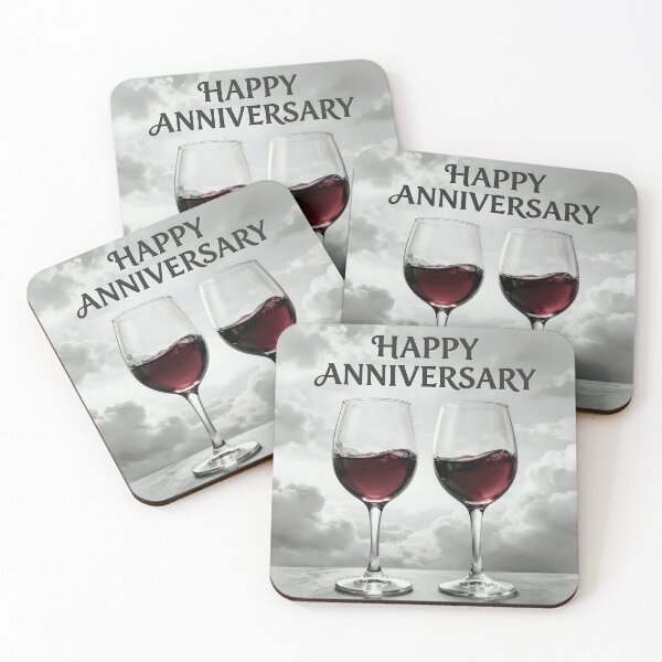 Item preview, Happy Anniversary – Romantic Wine Celebration designed and sold by Nomad-Maynard.