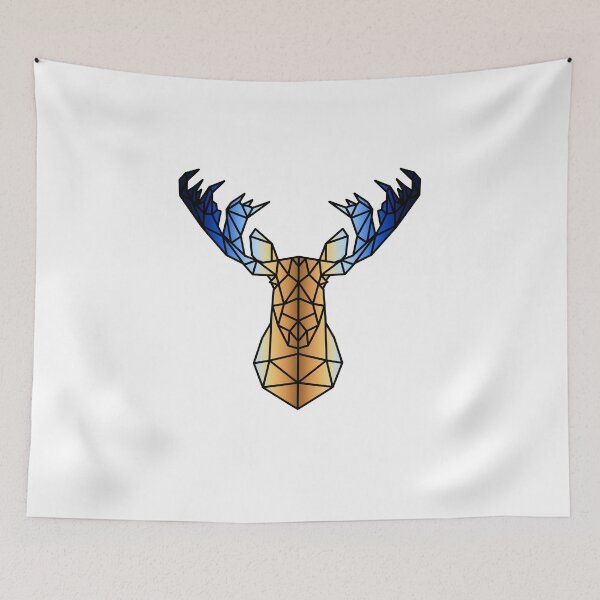 Item preview, Moose head, Deer head, Hirschkopf, Głowa jelenia designed and sold by Marcin Adrian.