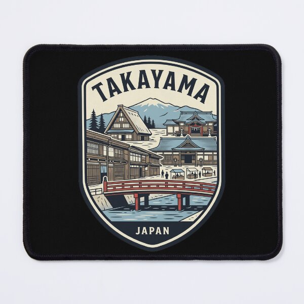 Item preview, Takayama Japan Vintage Travel Badge designed and sold by k3rstman1.