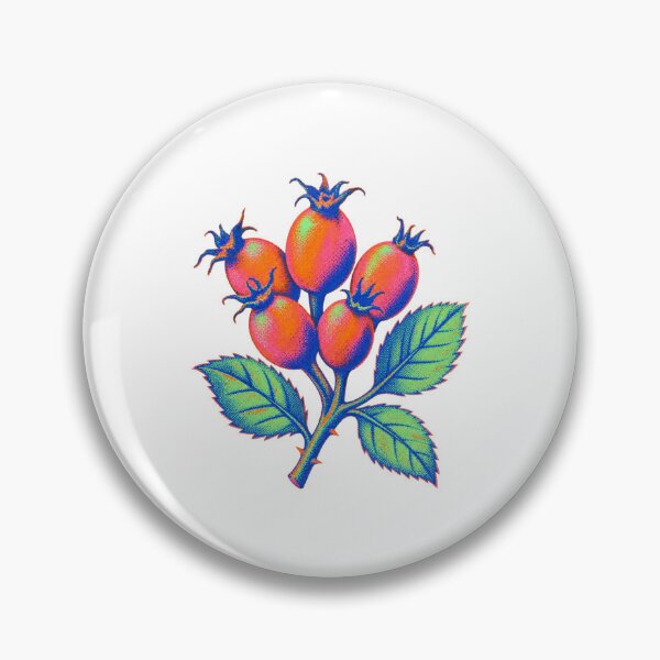 Item preview, Neon Rosehip Fan designed and sold by The-Art-of-D.