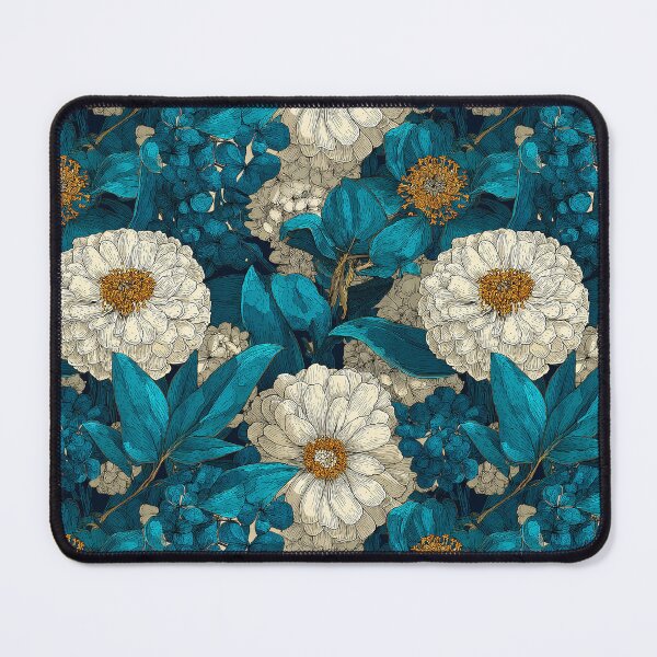 Item preview, Vibrant Zinnia Floral - Birthday Flower Pattern - Gifts For Boyfriend designed and sold by RoyalStarsPatts.