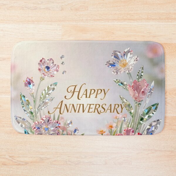 Item preview, Happy Anniversary – Romantic Spring Garden Love designed and sold by Nomad-Maynard.