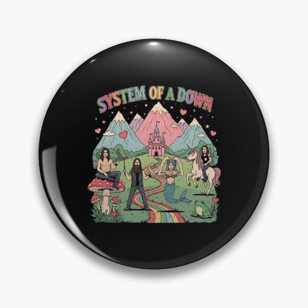 Item preview, System Of A Down Psychedelic Design designed and sold by HyphThonia.