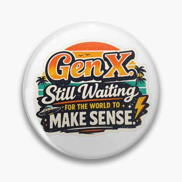 Item preview, GEN X: Raised Real, Stayed Real designed and sold by Whimspired By Paxx.