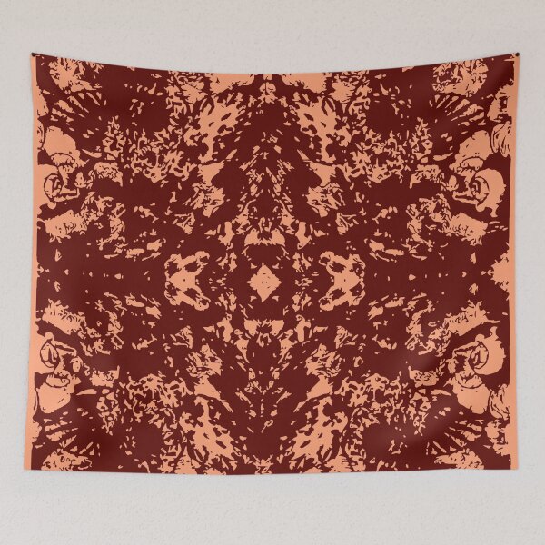 Item preview, Orange Blossoms Maximalist Abstract Pattern  designed and sold by Nature's Patterns .