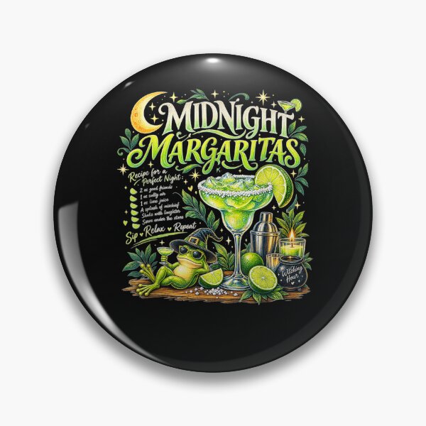 Item preview, Midnight Margaritas Halloween Practical Magic Witch Drinking designed and sold by ArtByimamS.