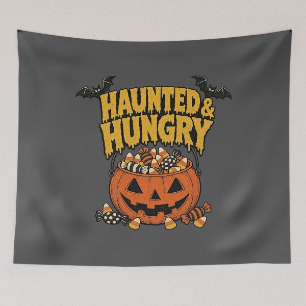 Item preview, Retro Halloween Candy - Haunted & Hungry Pumpkin designed and sold by Graphic Vibe Designs.