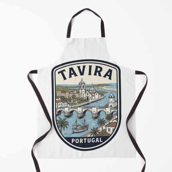 Item preview, Tavira Portugal Vintage Travel Badge designed and sold by k3rstman1.