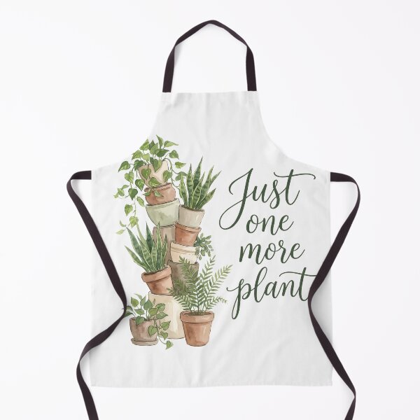 Item preview, Just One More Plant Funny Hoarder Houseplant Watercolor Botanical designed and sold by WorldShop17.