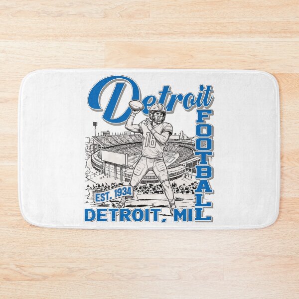 Item preview, Detroit Football Retro Vintage QB Stadium designed and sold by AdlynCainion19.